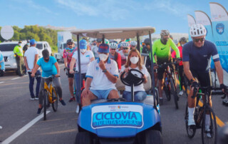 Gobernación del Atlántico y Ruta Costera inauguran ciclovía permanente en la Circunvalar de la Prosperidad