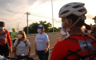 "El deporte y el turismo en el Atlántico se disfrutan con seguridad vial para la gente": Elsa Noguera