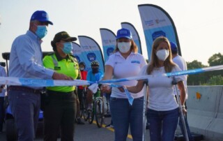 Gobernación del Atlántico y Ruta Costera inauguran ciclovía permanente en la Circunvalar de la Prosperidad