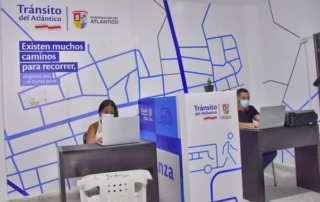 Tránsito del Atlántico inauguró en Juan de Acosta su primera oficina informativa