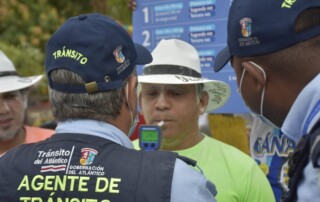 Tránsito del Atlántico despliega controles viales para evitar siniestros en este puente festivo