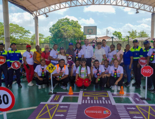 Tránsito del Atlántico inicia su campaña “Seguridad vial al Colegio, viviendo como niños en un mundo de adultos”